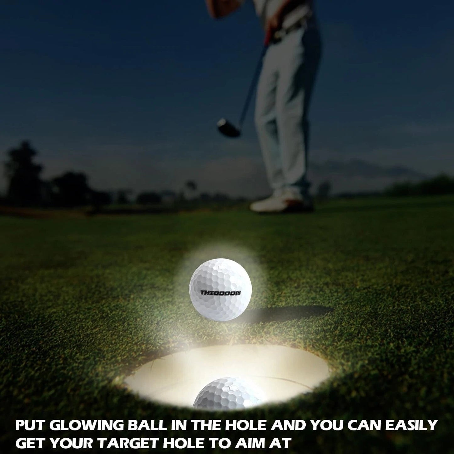🔥Glow in The Dark Golf Balls - Light up Led Golf Balls