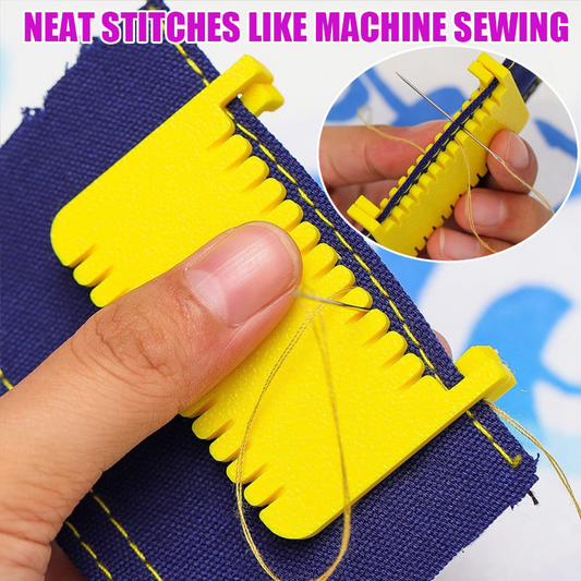 🔥Clip-On Sewing Edge Guide for Precise Hemming, Quilting & Fabric Stitching