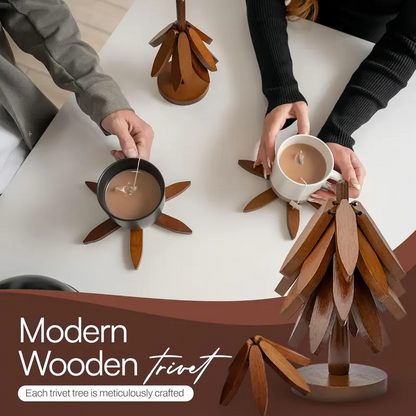 🔥Natural Tree Trivet Set - Kitchenware & Tableware Coasters