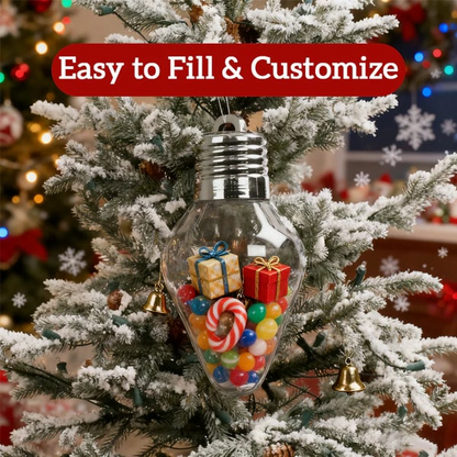 🎄Christmas Hot Sale 49%OFF🎁 DIY Christmas Light Bulb Gift Jar