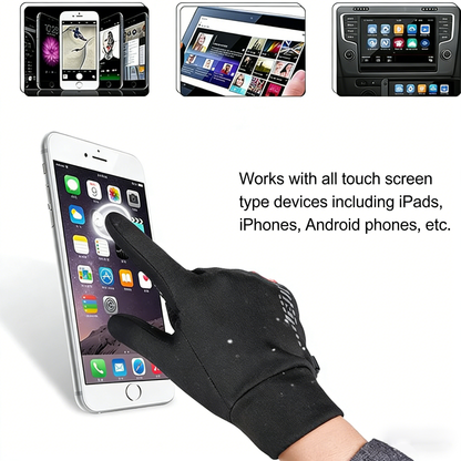🔥Outdoor Winter Touchscreen Gloves | Windproof | Full-Finger | Fleece-Lined | Unisex