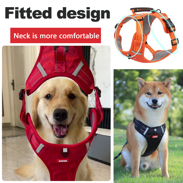 🐕No Pull Dog Harness for Pets – Ultimate Control & Comfort for Walks
