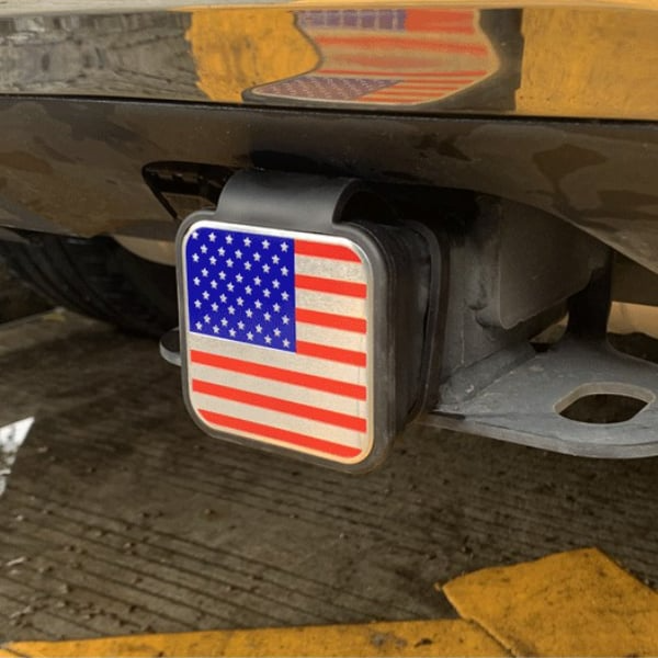 🔥LAST DAY 49% OFF - Trailer Hook Dust Proof Plug - American Flag