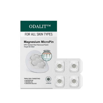 ODALIT™ Magnesium MicroPin HPV Genital Wart Removal Patch | Pain-Free, Clinically Proven Solution