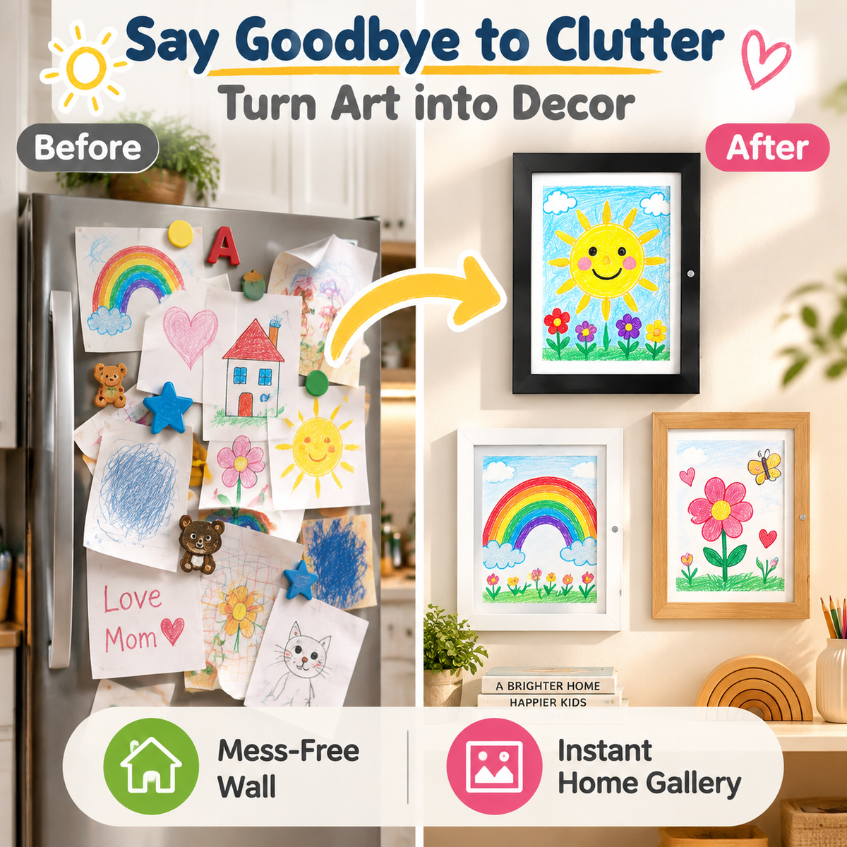 🖼️ Children Art Projects Kids Art Frames - Buy 2 Get 10% OFF Extra