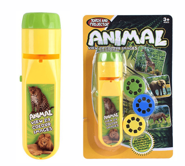 🔥Portable Projector Flashlight Toy – Fun Educational Light Toy for Kids