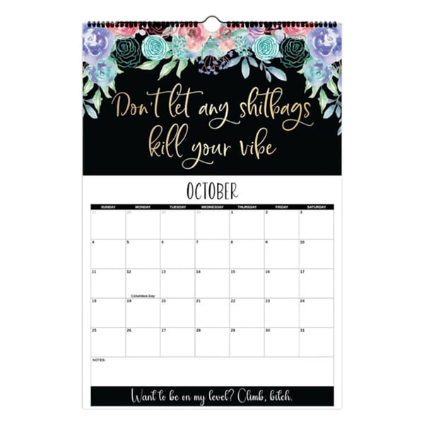 🗓️Here We F*cking Go Again: 2026 Swear Calendar for Tired-Ass Women