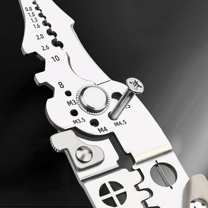 🔥LAST DAY 49% OFF - Multifunctional Wire Stripper Crimper Cable Cutter Pliers