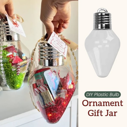 🎄Christmas Hot Sale 49%OFF🎁 DIY Christmas Light Bulb Gift Jar