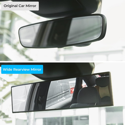 🔥Wide Car Curved Rear-view Mirror - Reduces blind spots and is suitable for cars and SUV