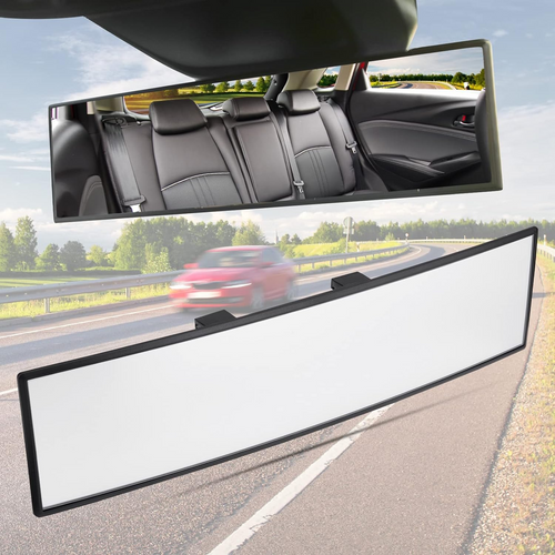🔥Wide Car Curved Rear-view Mirror - Reduces blind spots and is suitable for cars and SUV