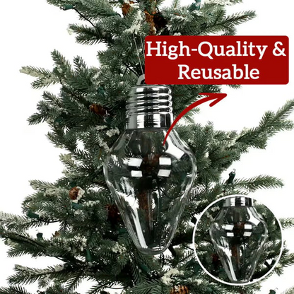 🎄Christmas Hot Sale 49%OFF🎁 DIY Christmas Light Bulb Gift Jar