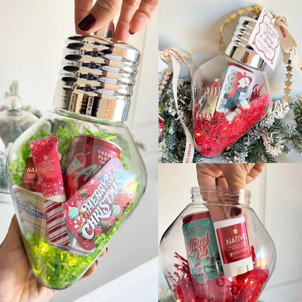 🎄Christmas Hot Sale 49%OFF🎁 DIY Christmas Light Bulb Gift Jar