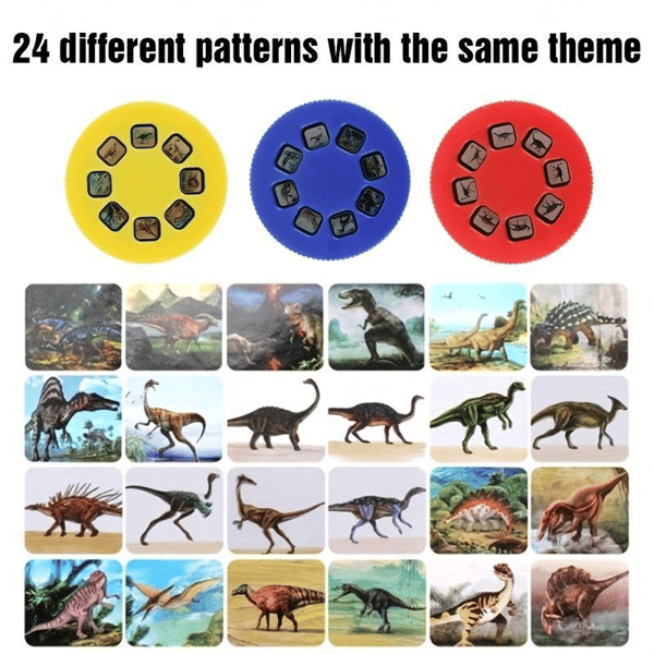 🔥Portable Projector Flashlight Toy – Fun Educational Light Toy for Kids