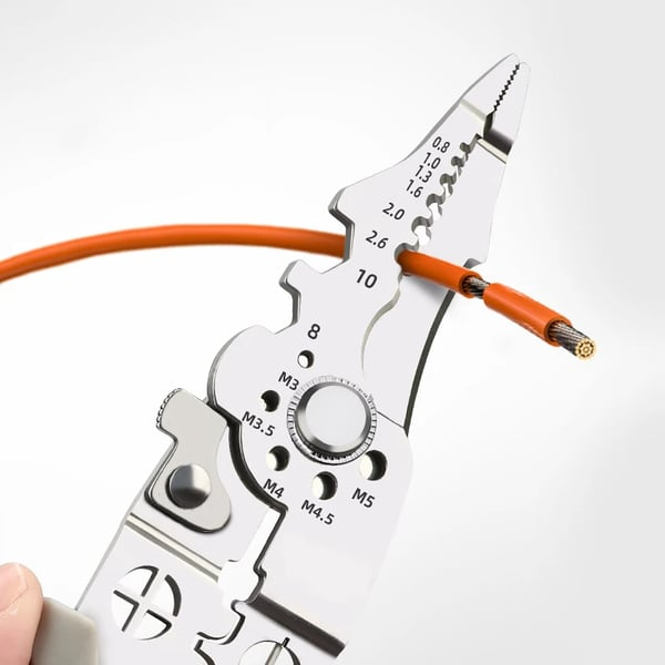 🔥LAST DAY 49% OFF - Multifunctional Wire Stripper Crimper Cable Cutter Pliers