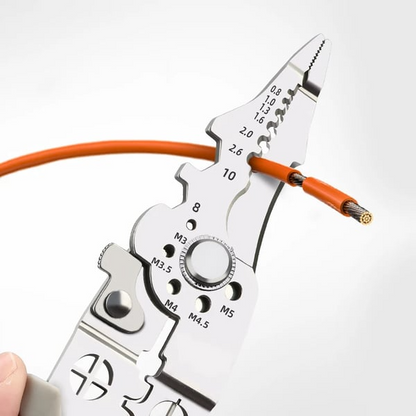 🔥LAST DAY 49% OFF - Multifunctional Wire Stripper Crimper Cable Cutter Pliers