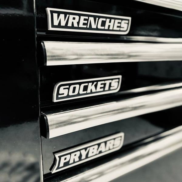 🔥Hot Sale 49% Off - 12-Pack Personalized Magnetic Toolbox Labels