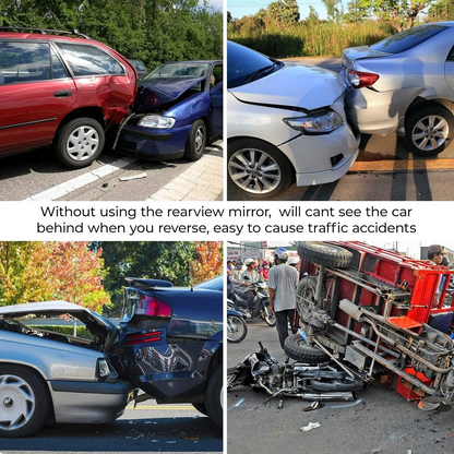 🔥Wide Car Curved Rear-view Mirror - Reduces blind spots and is suitable for cars and SUV