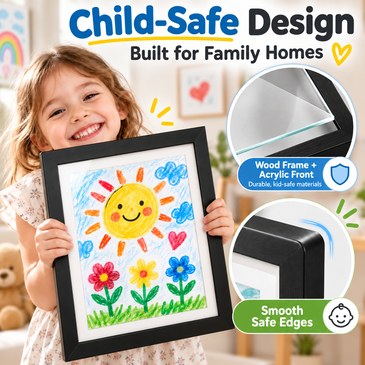 🖼️ Children Art Projects Kids Art Frames - Buy 2 Get 10% OFF Extra