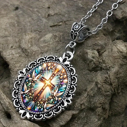 Christmas Nativity 2D Pendant - Faithfulm Anniversary Limited