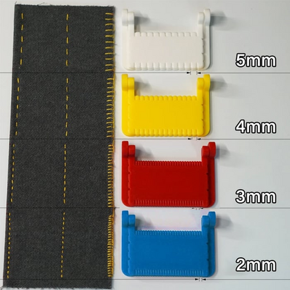 🔥Clip-On Sewing Edge Guide for Precise Hemming, Quilting & Fabric Stitching