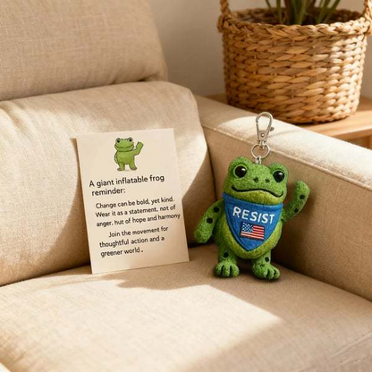 🔥Last Day 49% OFF - 🐸 Portland Frog Reminder Keychain