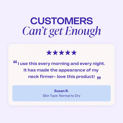 Advanced Firming Neck Cream – Visibly Lifts & Tightens "Turkey