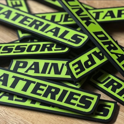 🔥Hot Sale 49% Off - 12-Pack Personalized Magnetic Toolbox Labels