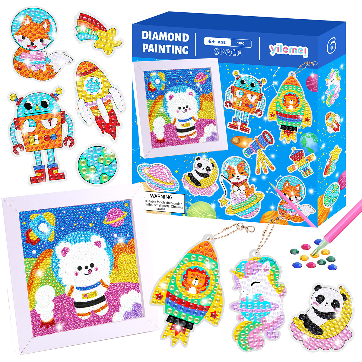 (🔥 2025 New Year Hot Sale🎁 49% OFF) DIY children's free stick cartoon diamond painting