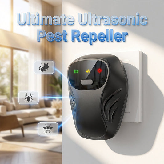 ⏰Ultrasonic Pest Repeller with 4 Modes